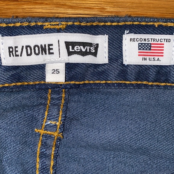 NWT RE/DONE Levi’s Button Fly Tinted Blue Steel 90s Jean - Picture 8 of 14
